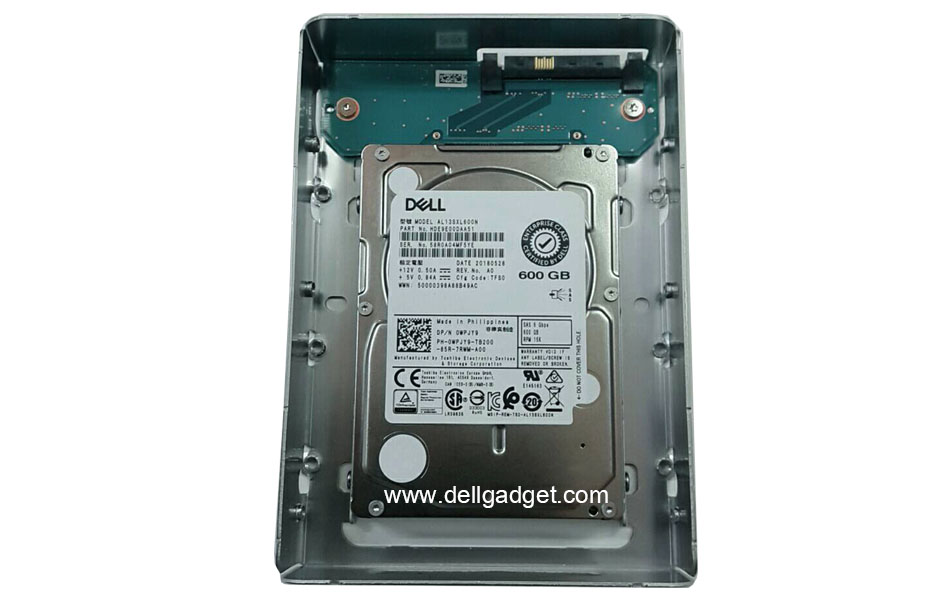 Harddisk Server Dell 600GB 15K SAS 6Gbps ฮาร์ดดิส Dell MD3600F R520 R720 T710 R720xd แท้ ประกันกับศูนย์ Dell ลด ราคา พิเศษ