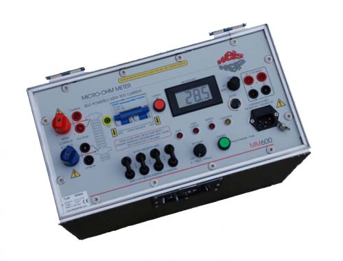 MM600 Self Power Micro-Ohm Meter with 600 A Test Current ไมโครโอห์มมิเตอร์ กระแสทดสอบ 600 A_Weis