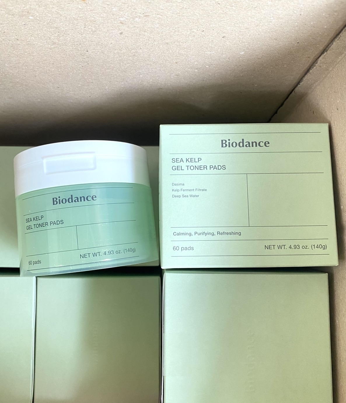 BIODANCE gel toner pad (60 Pads) โทนเนอร์แพด