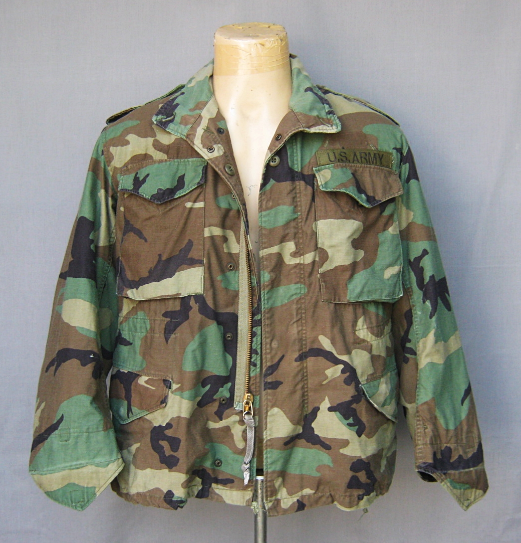 ขายแล้ว เสื้อทหารM65 ลายพราง woodland Class2 Pattern 1