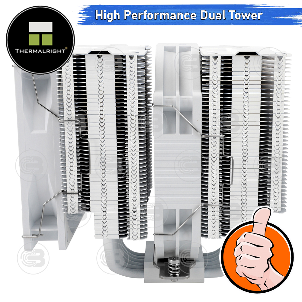 [CoolBlasterThai] Thermalright Peerless Assassin 140 White Heat Sink (AM5/LGA1851 Ready) ประกัน 3 ปี