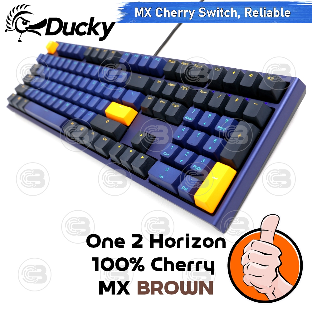 [CoolBlasterThai] Ducky One 2 Horizon BROWN Cherry MX Switch 100% TH/EN