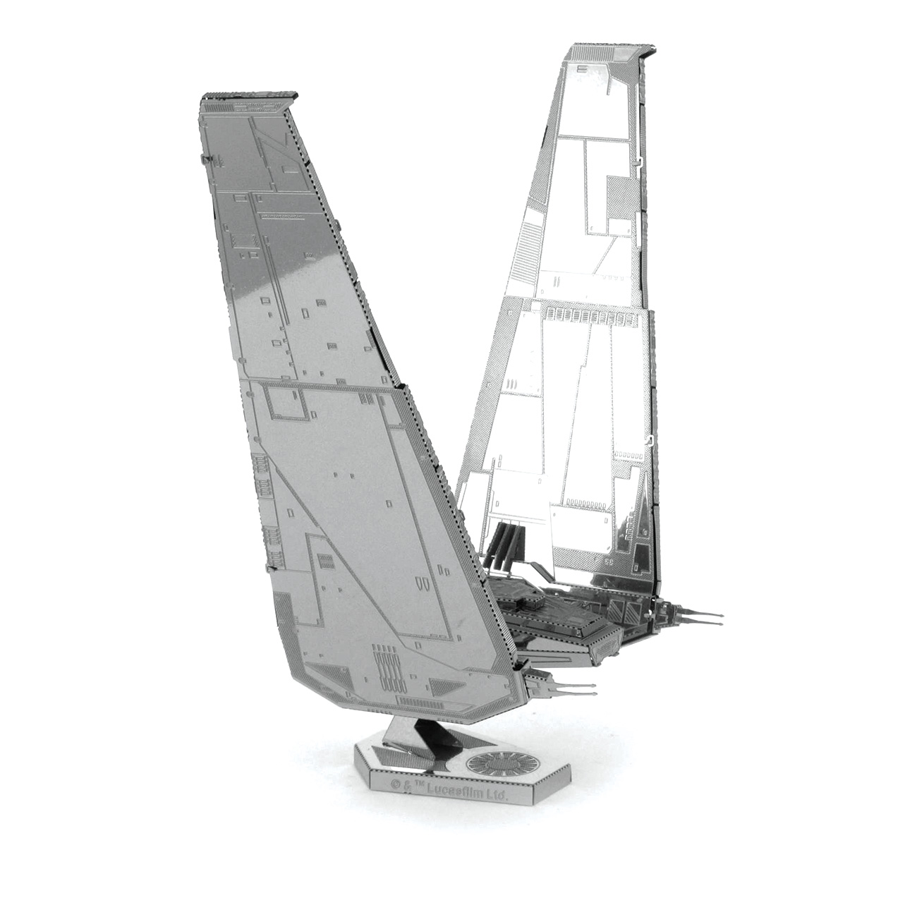 Kylo Ren's Command Shuttle Model - Star Wars โมเดลโลหะ DIY