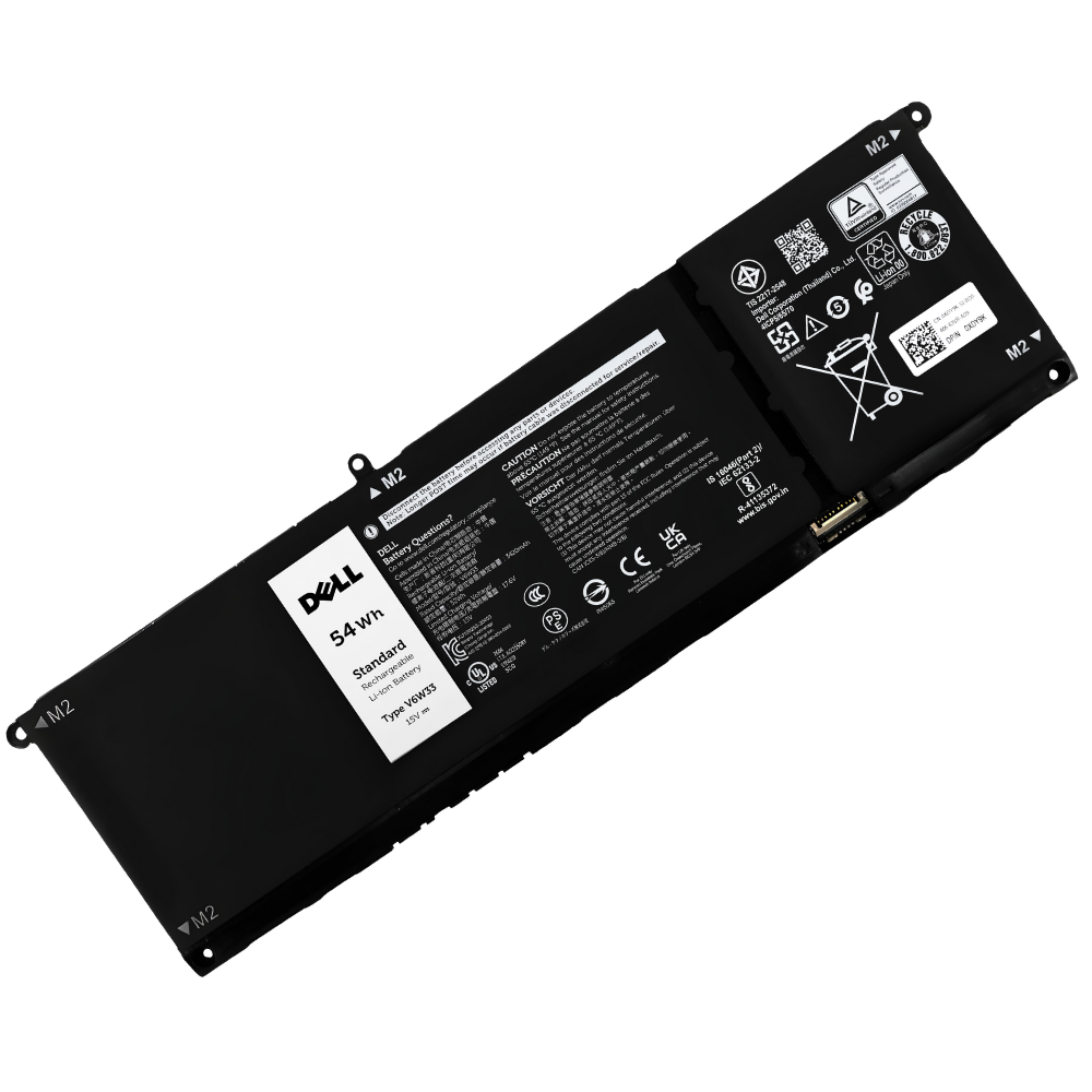 Battery Dell Latitude 3320, 3330, 4-Cell, 54Wh, แบตเตอรี่ Dell V6W33 ของแท้รับประกันศูนย์ Dell Thailand ราคาไม่แพง