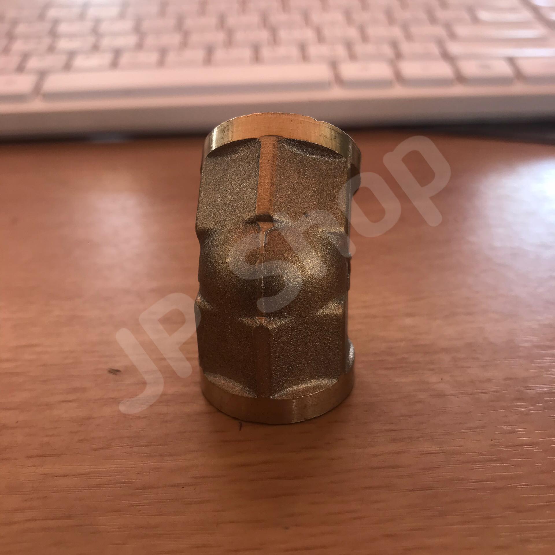 ข้องอทองเหลือง 45 องศา เกลียวใน ขนาด 4 หุน #1954