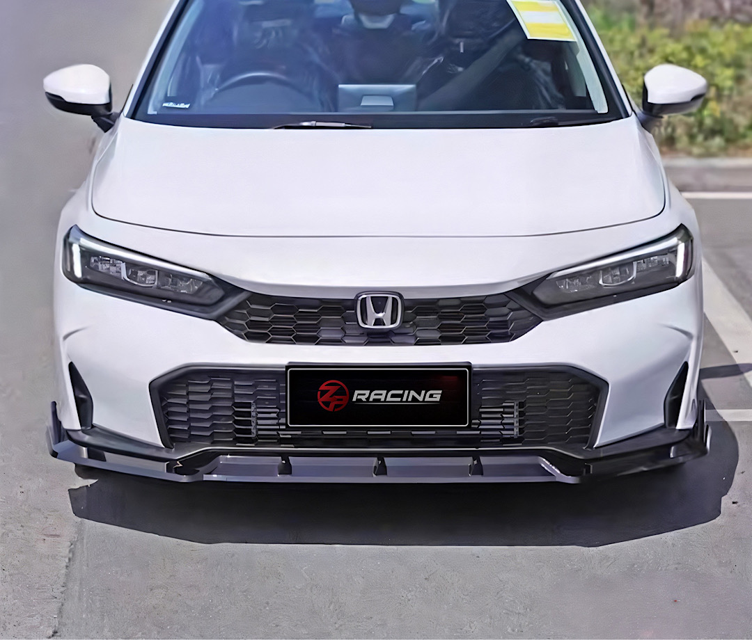 ลิ้นหน้า ลิ้นต่อกันชนหน้า Civic FE e:HEV Minorchange 2024-2027 รุ่น 78thGarage V.2