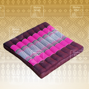 เบาะสมาธิหนาขนาดใหญ่50x50x7Cm ,Large special wave maditation mattresses Cushions Khit Pillow Small Kapok100%