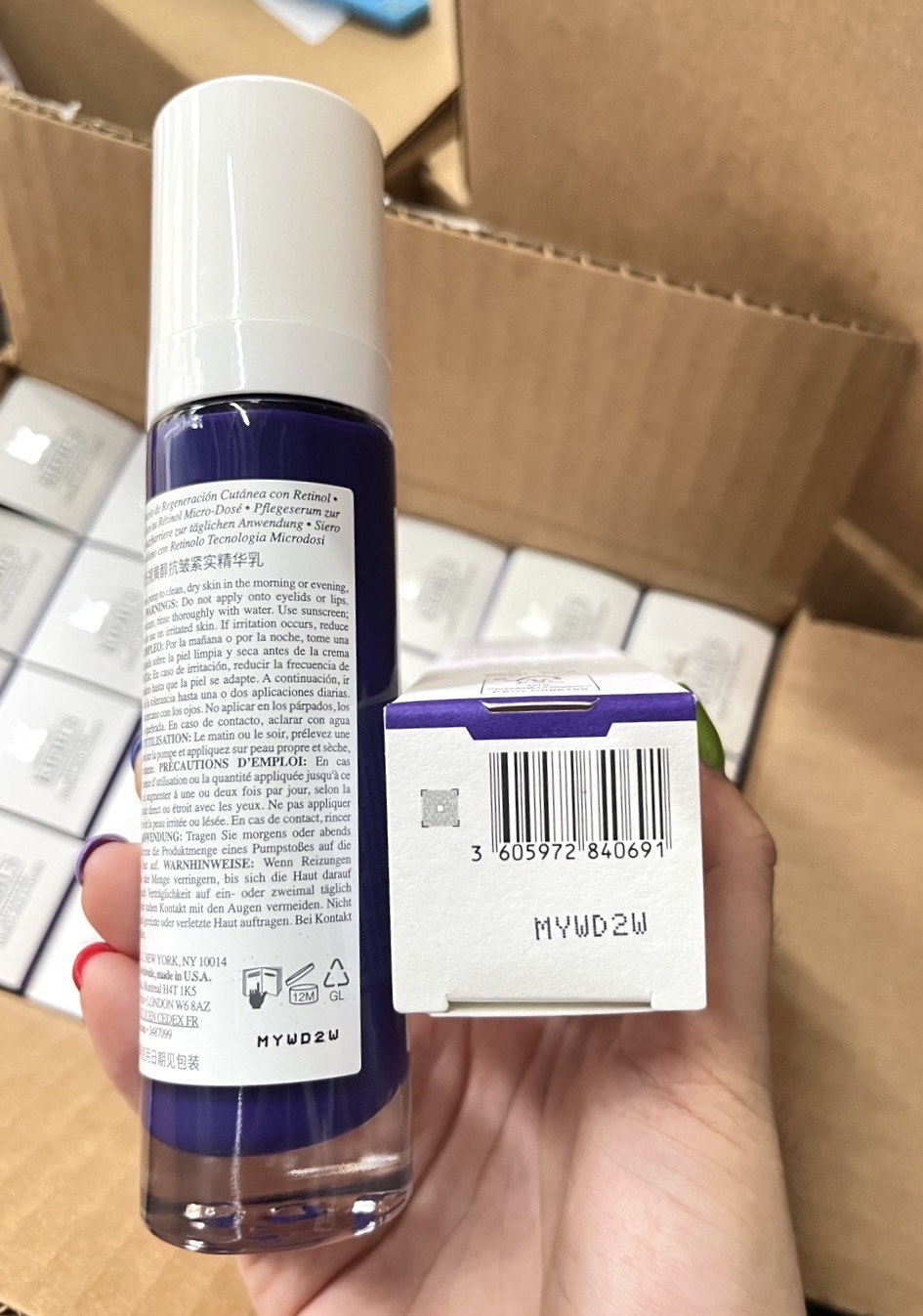 Kiehl's Retinol Skin Renewing Daily Micro Dose Serum 50ml. (หมดอายุ 12/2025)