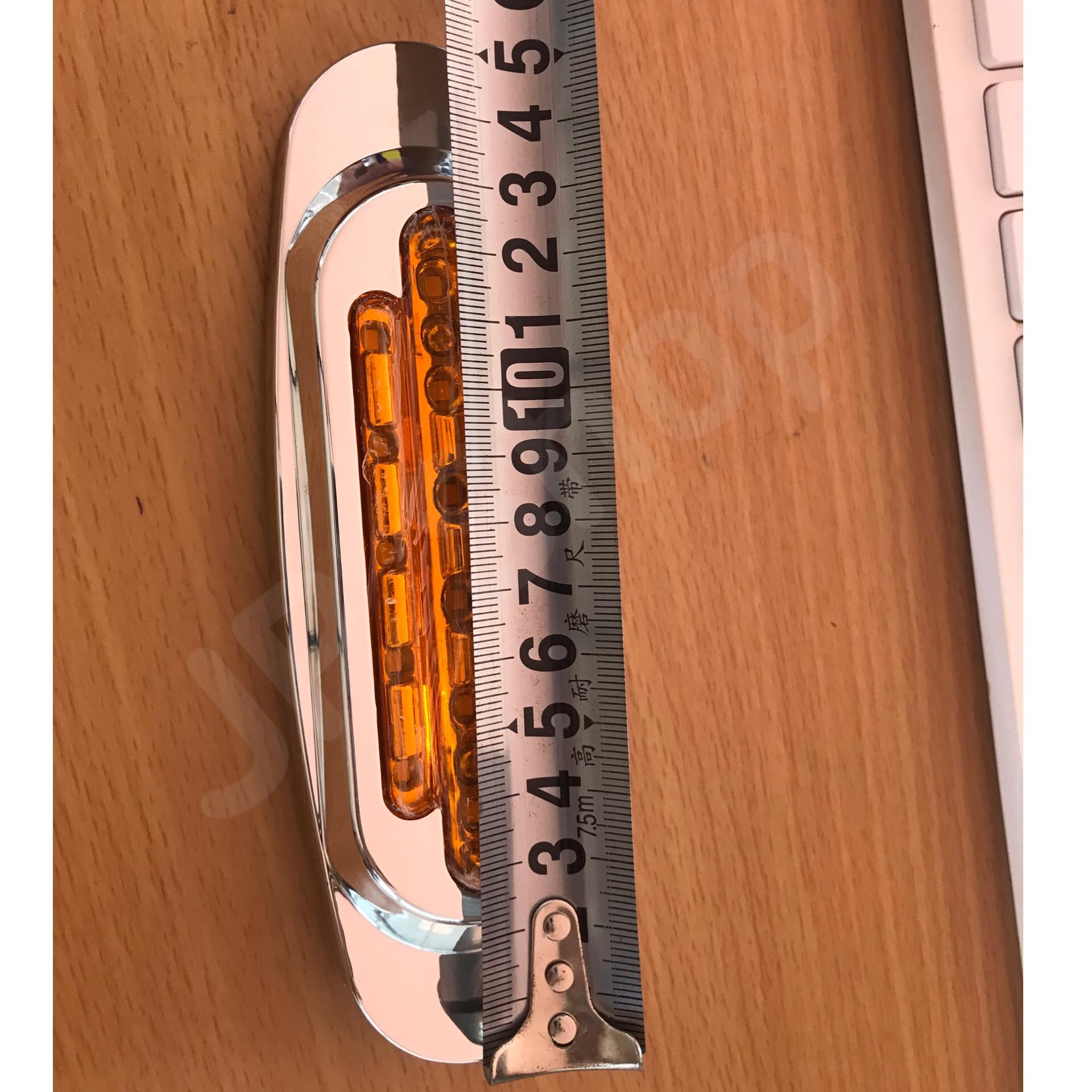 ไฟ 16 LED 12V-24V สีเหลือง #04100