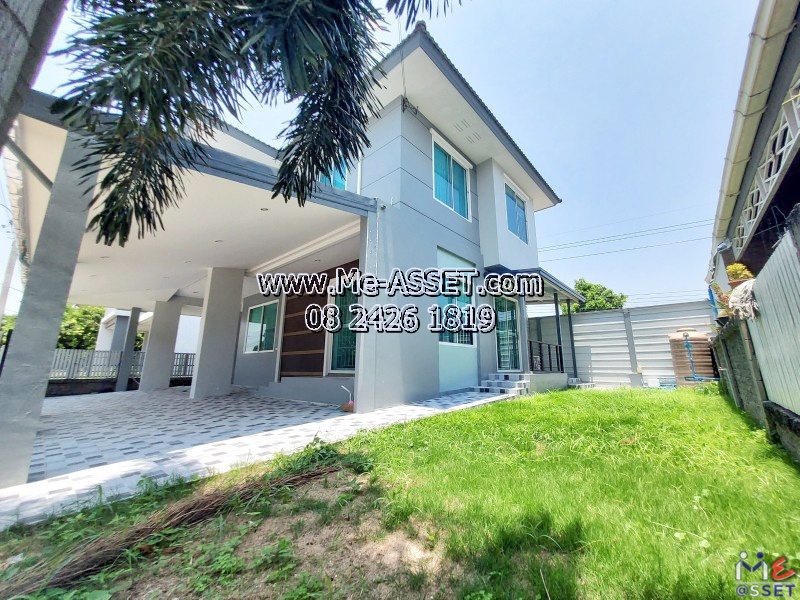 ให้เช่าบ้านเดี่ยว ย่าน รังสิต คลองสาม ลำสามแก้ว บึงยี่โถ คลองหลวง : ม.ฉัตรหลวง 14 รังสิต-คลองสาม : 2 ชั้น 59.4 ตร.วา