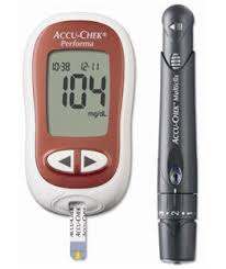 เครื่องตรวจน้ำตาลในเลือด Accucheck