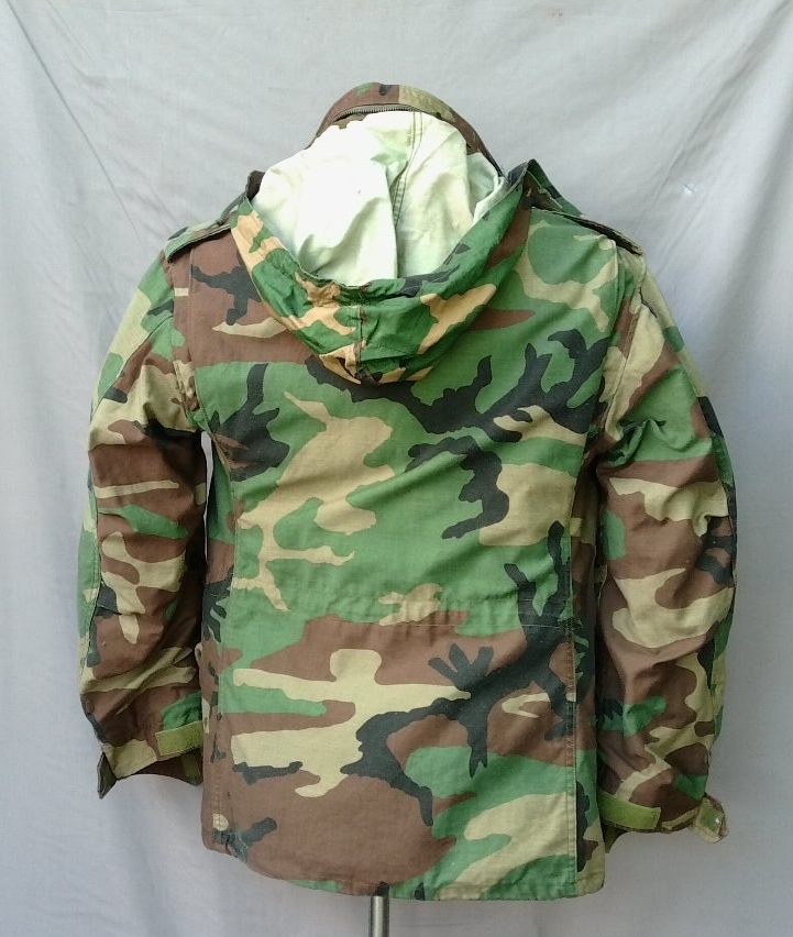 เสื้อทหาร M65 woodland Small short