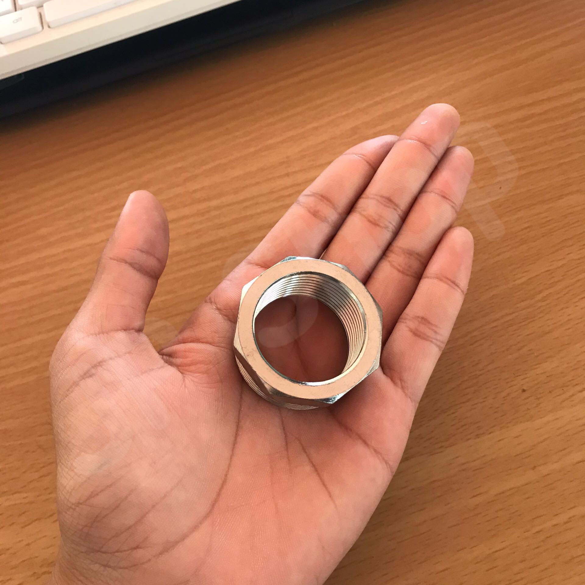 ข้อลดเหลี่ยม 1 1/4 นิ้ว ลด 1 นิ้ว สแตนเลส 304 #0218