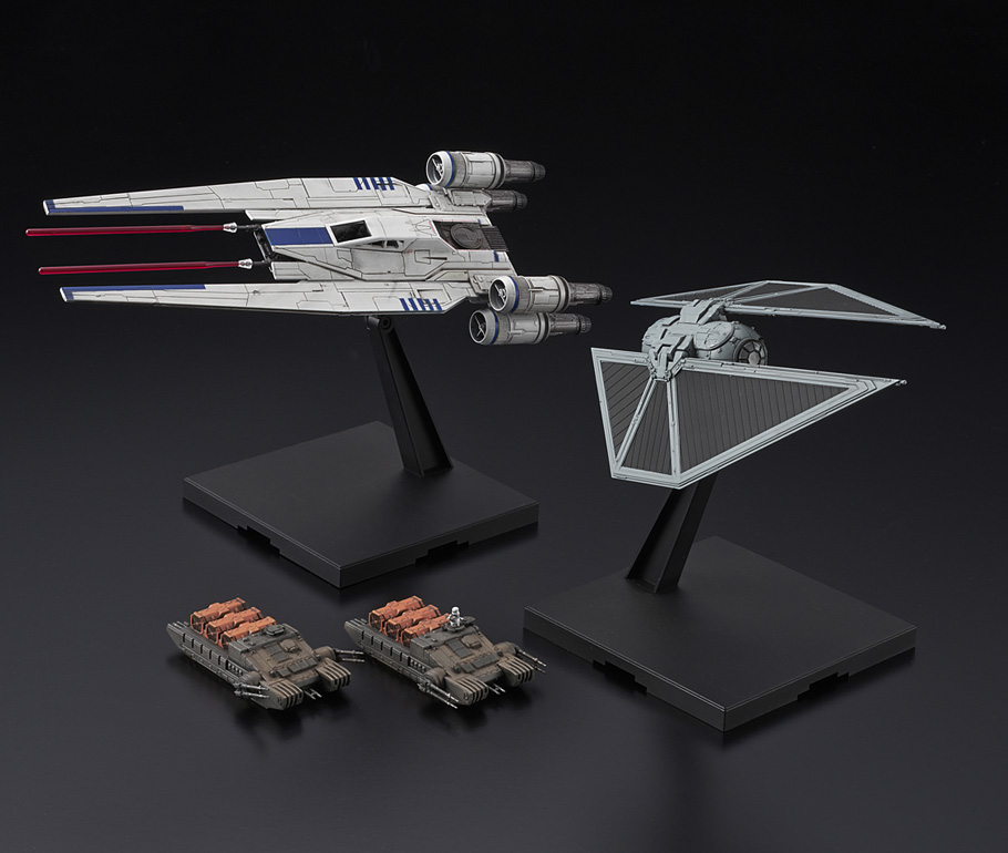 1/144 U-Wing Fighter & TIE Striker BANDAI - Star Wars