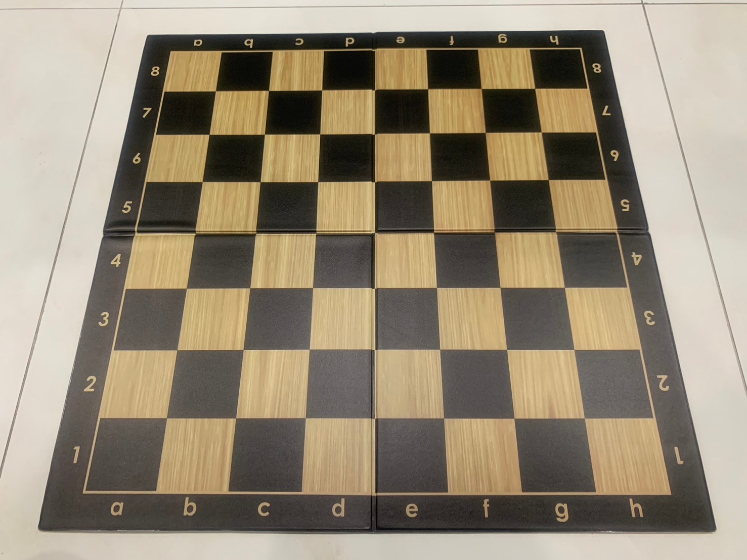 20" PU Double Fold Chess Board กระดานหมากรุกสากลแบบพับ(4ส่วน)