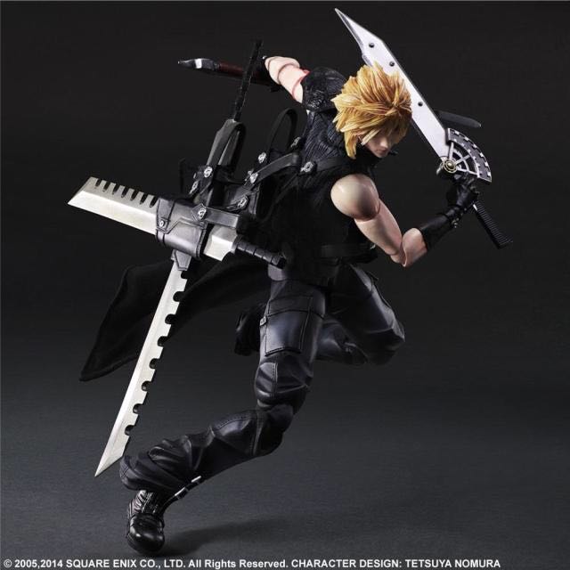 Play Arts Kaiจีน - Final Fantasy VII Advent Children Cloud Strife