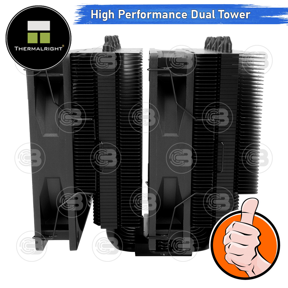 [CoolBlasterThai] Thermalright Phantom Spirit 120 SE BLACK CPU Heat Sink (AM5/LGA1851 Ready) ประกัน 3 ปี