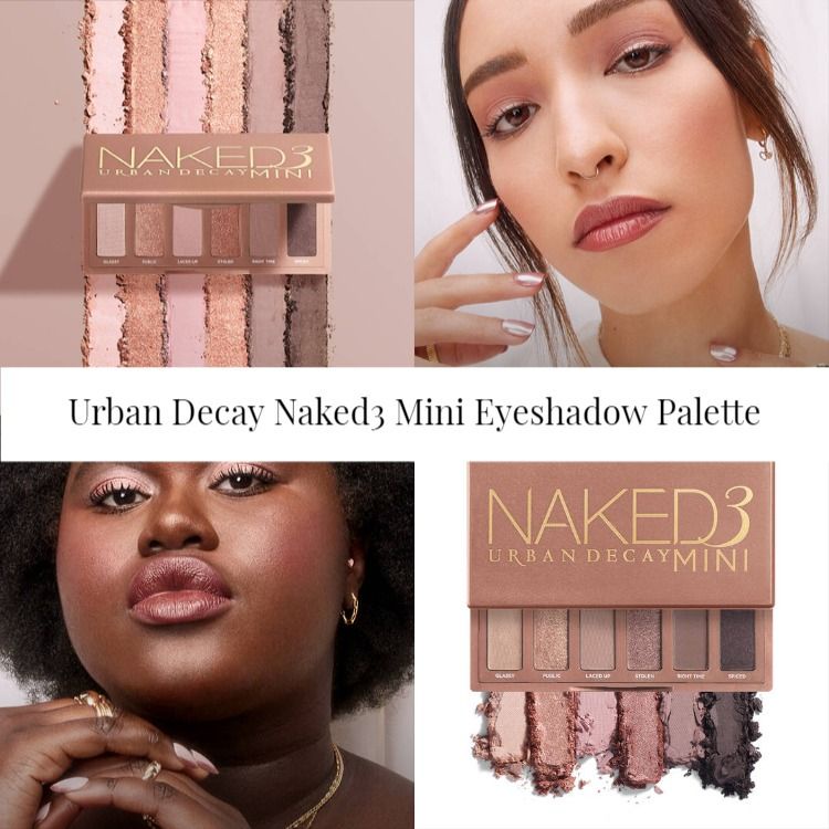 URBAN DECAY Naked3 Mini Eyeshadow Palette - 6g. พาเลทอายแชโดว์ ไซต์มินิ