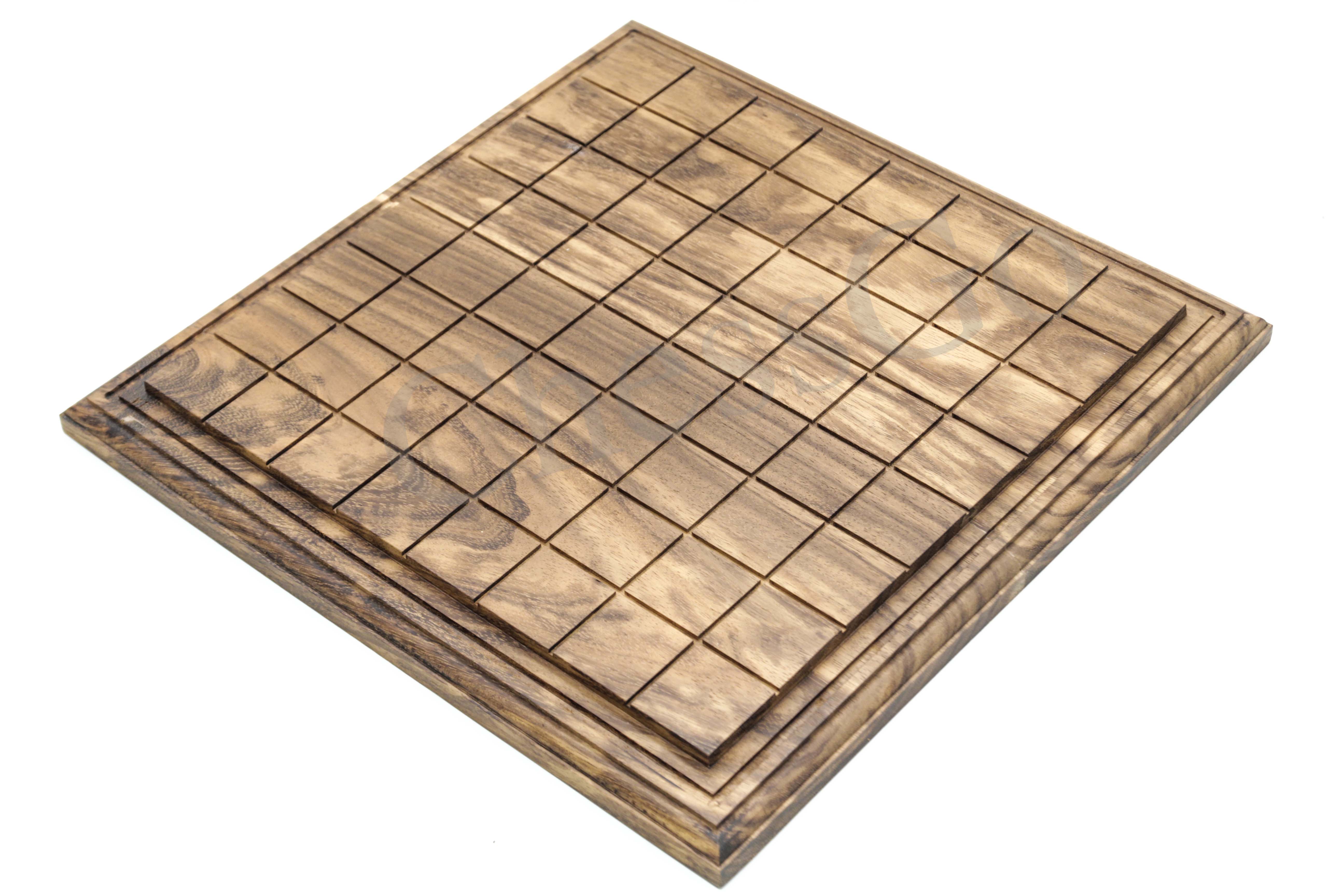 กระดานหมากรุกไทยไม้พฤกษ์(ไม่มีขอบ)