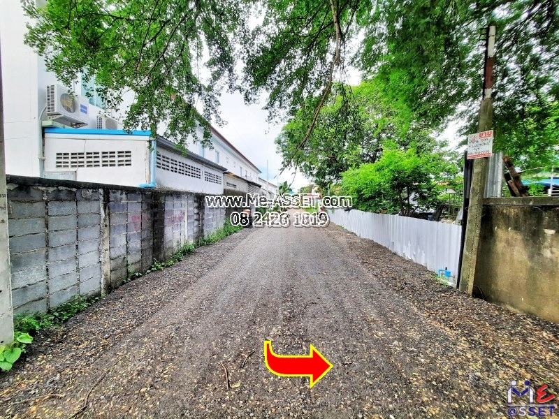ขายที่ดินเปล่า ย่าน สะพานใหม่ คลองถนน สายไหม หลักสี่ บางเขน : พหลโยธิน 54/1 แยก 6-2 (ซอยแสงทรัพย์) : 399 ตร.วา