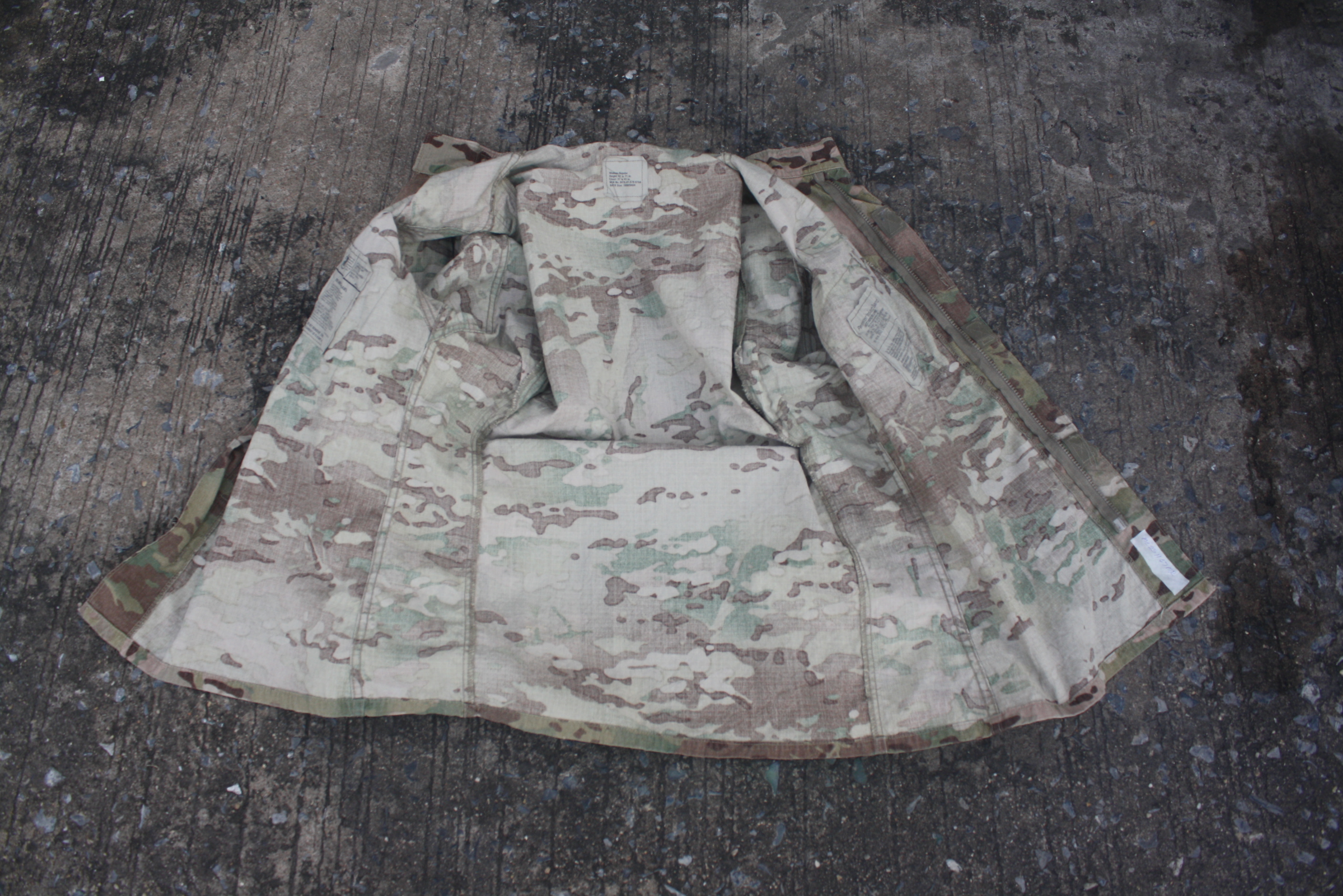 เสื้อทหารสหรัฐ (MultiCam) OEF-CP