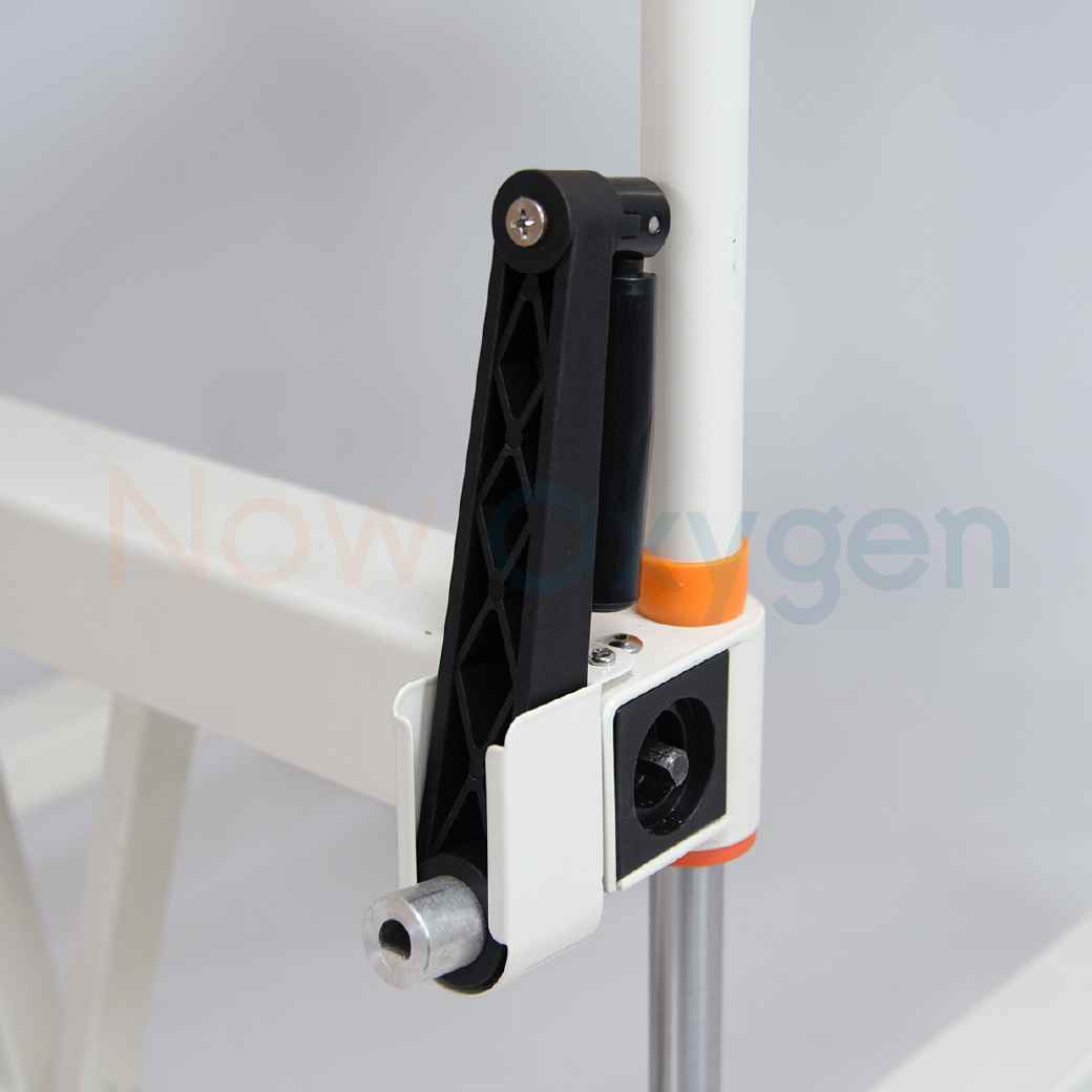 รถเข็นเคลื่อนย้ายผู้ป่วย อเนกประสงค์ รุ่นปรับมือหมุน (รับประกัน 2 ปี)