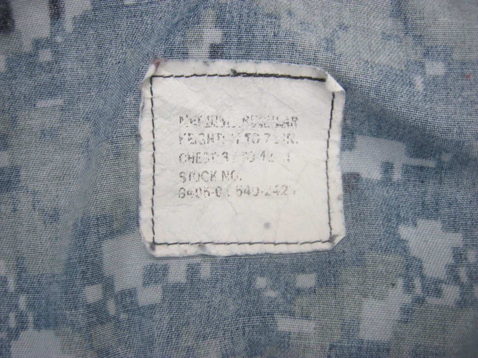 เสื้อทหารเรือสหรับ เนื้อผ้าพิเศษ 2014