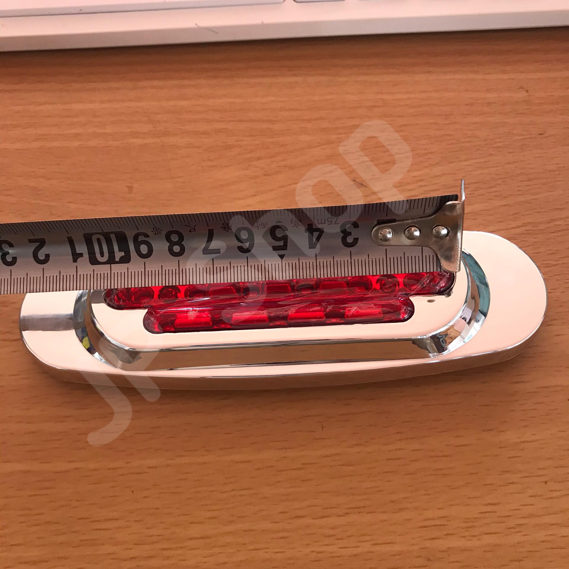 ไฟ 16 LED 12V-24V สีแดง #0390