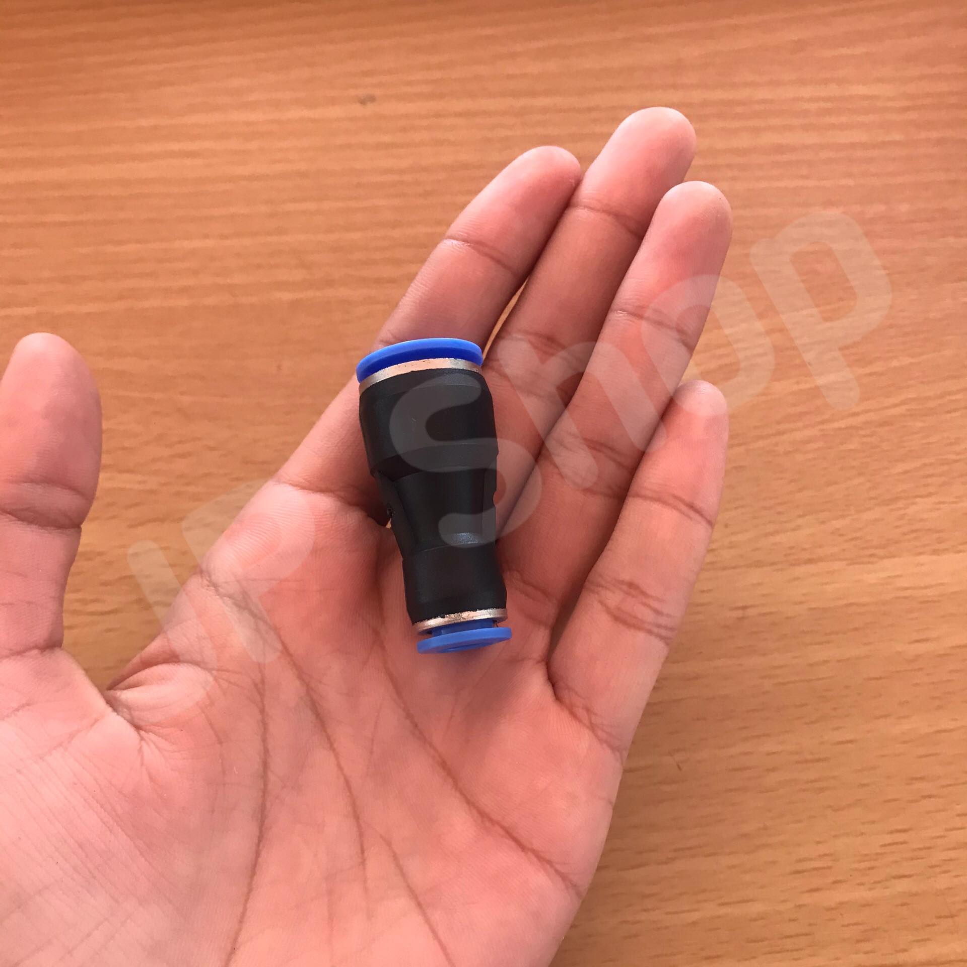 ข้อต่อลม PG 12-8 มม.-ต่อตรง ฟิตติ้งสายลม 12 ลด 8 มม. #12008