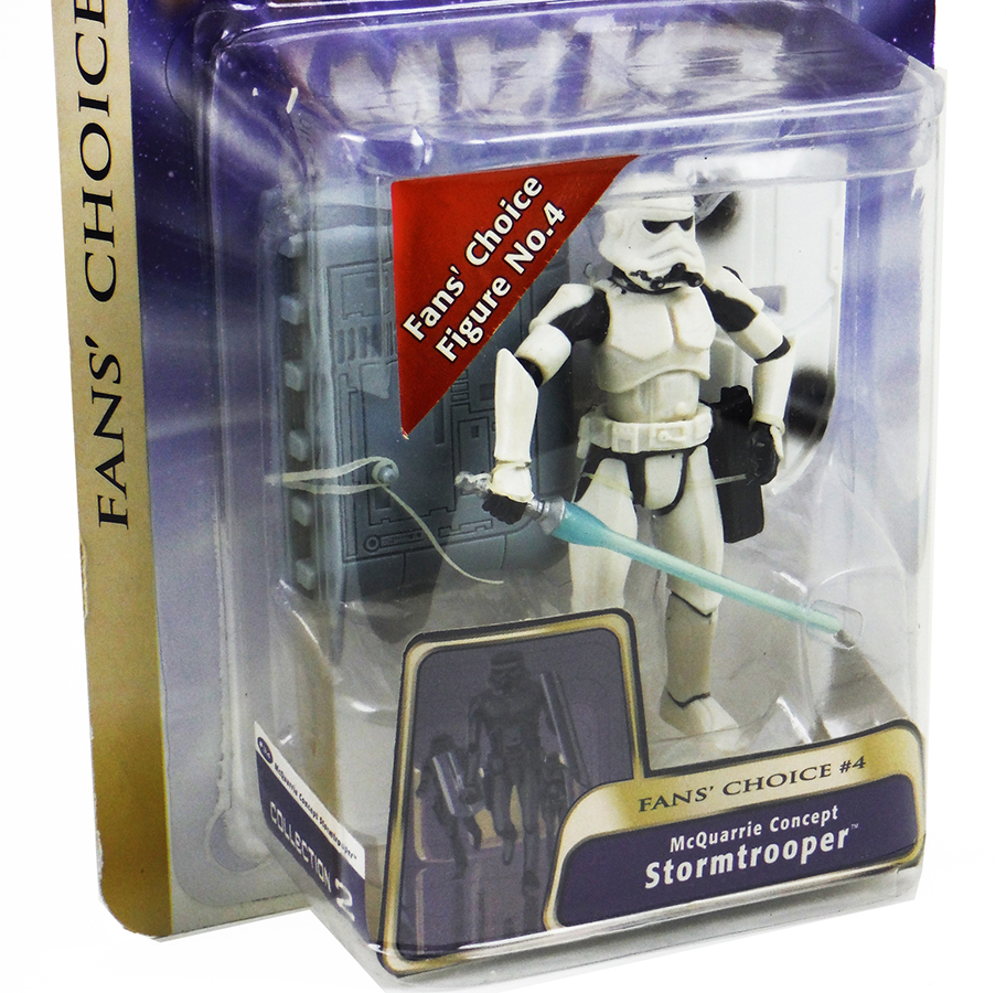 Stormtrooper (Fan's Choice #4) - Star Wars Hasbro SAGA Series (2004 Toys)