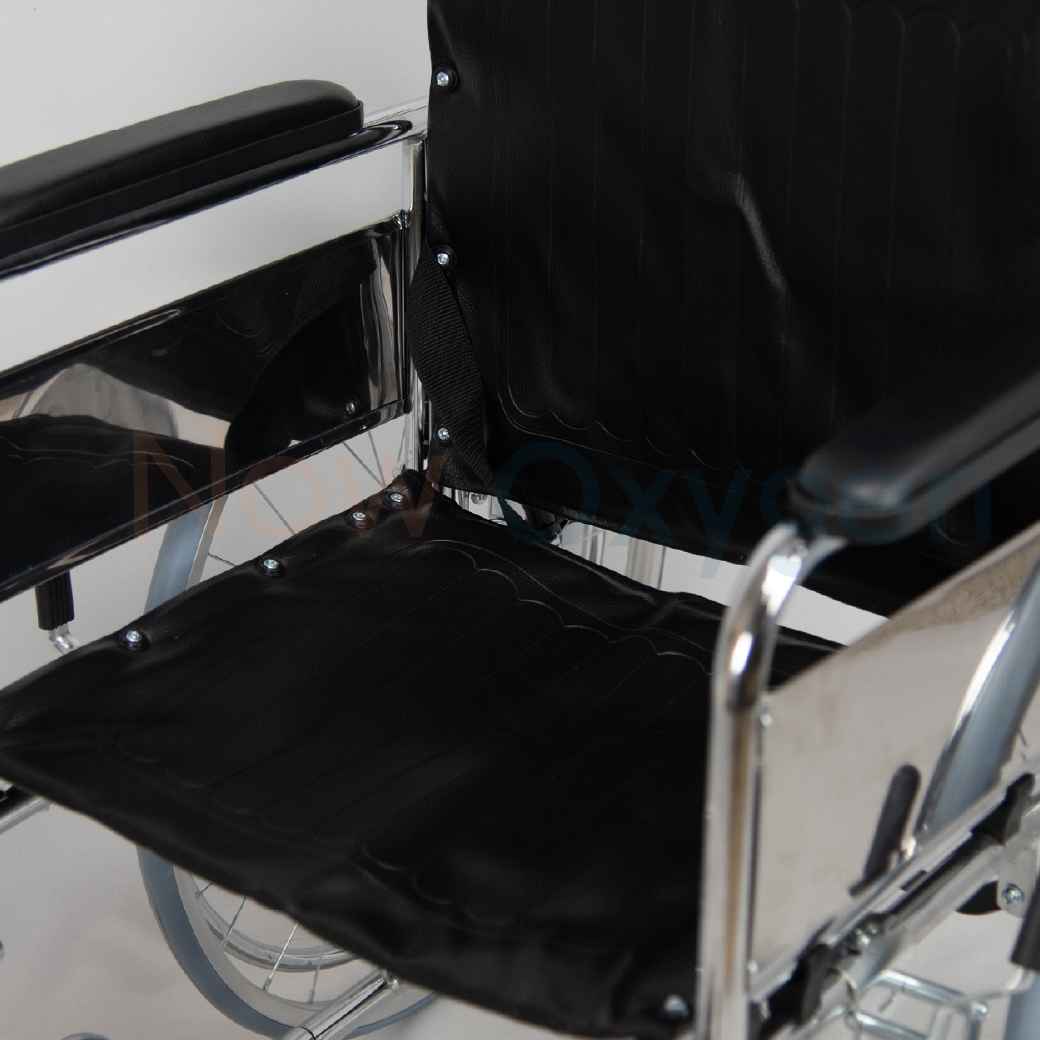 รถเข็นแมนนวล รุ่นพนักพิงสูง ปรับเอนนอน ปรับเหยียดขา ( Strong Manual High Back ) รับประกัน 1 ปี