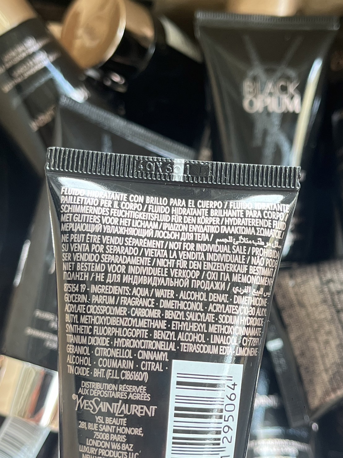 YSL Black Opium Body Lotion 50ml. โลชั่นกลิ่นเดียวกับน้ำหอม