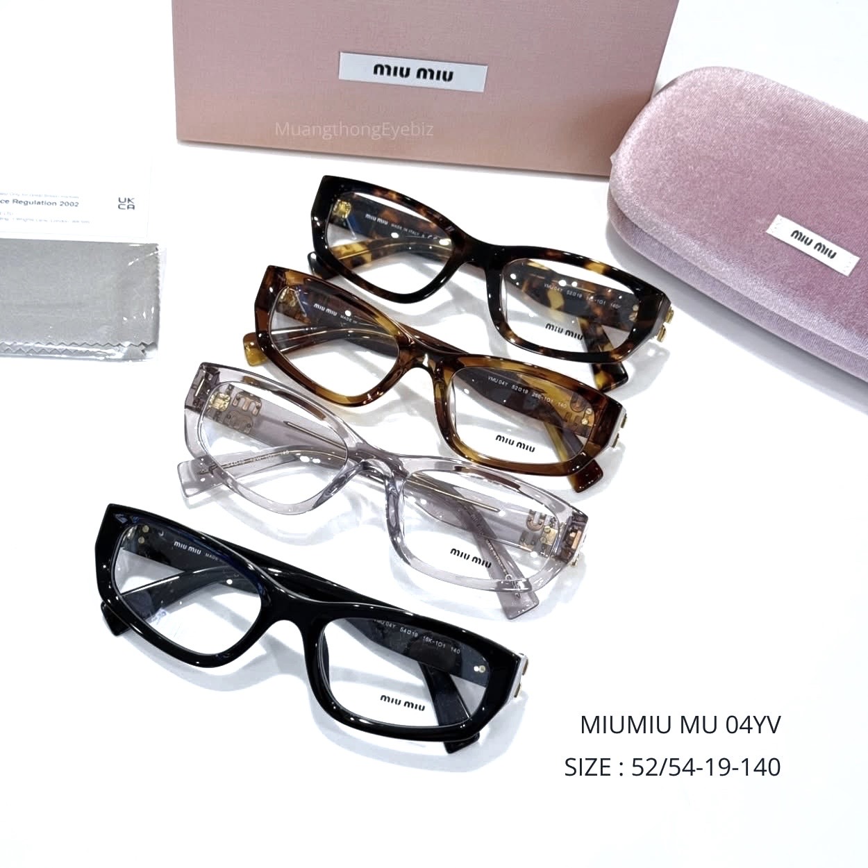 กรอบแว่น MIUMIU MU 04YV