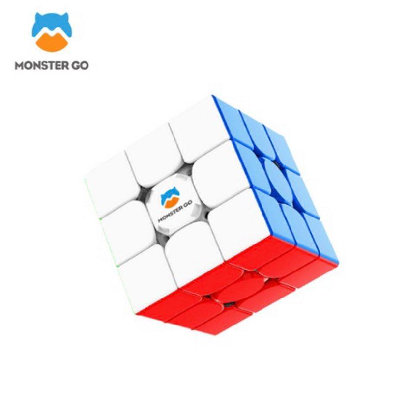 รูบิค Monster Go EDU GAN 3x3 M Cube Rubik รูบิคของเล่นสำหรับเด็ก เสริมพัฒนาการ #1499