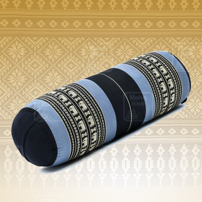 หมอนข้างกลมใหญ่,หมอนข้างตอปิโด,หมอนข้างขิด // Long Bolster Supportive Pilates Roll Cushion 65x25x25 cm