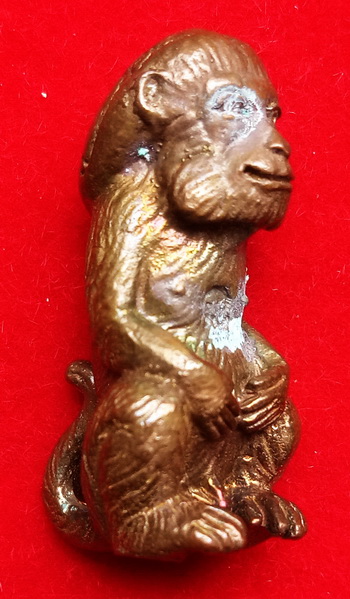 ลิงลึงค์ (ลิงลม) ซ่อนรูป หลวงปู่จักร วัดถ้ำเขารังไก่ จ.ชัยนาท