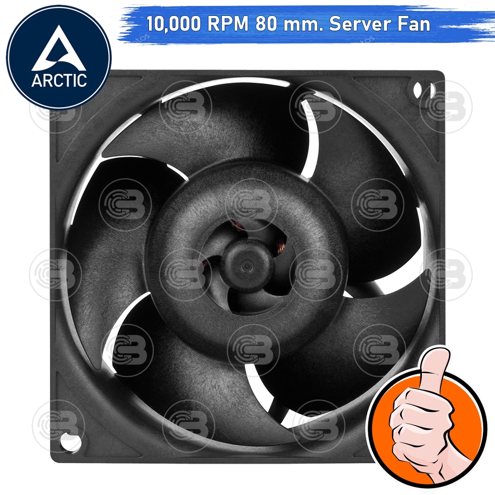 [CoolBlasterThai] ARCTIC S8038-10K 10,00 RPM (size 80 mm.) Fan Case ประกัน 6 ปี