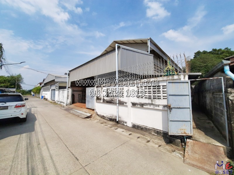 ขายโรงงานโกดังสินค้า ถูกกว่าราคาประเมิน ย่าน บางกระทึก กระทุ่มล้ม สามพราน พุทธมณฑลสาย 5 : ซ.บางกระทึก 3/1 : 85 ตร.วา 397 ตร.เมตร
