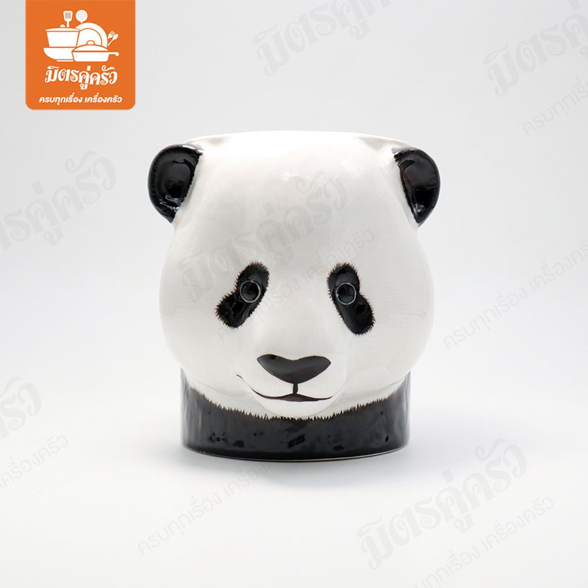 ที่ใส่ปากกา เก็บช้อน หมีแพนด้า