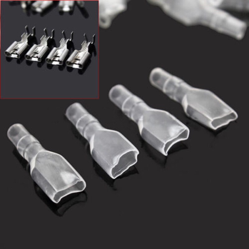 ปลอก PVC ใสสำหรับหางปลาเปลือย 6.3mm.