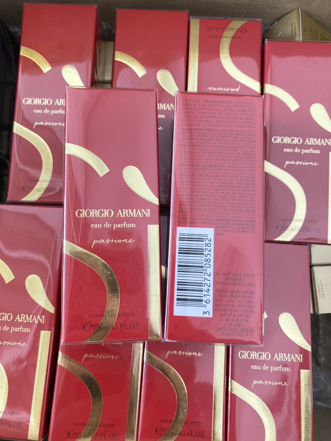 GIORGIO ARMANI Si Passione EDP 15ml. ซิแดง แพ็คเก็จใหม่ล่าสุด 2025 (1ขวด)