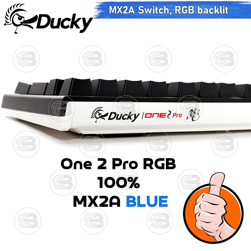 [CoolBlasterThai] Ducky One 2 Pro RGB BLUE MX2A Switch 100% TH/EN