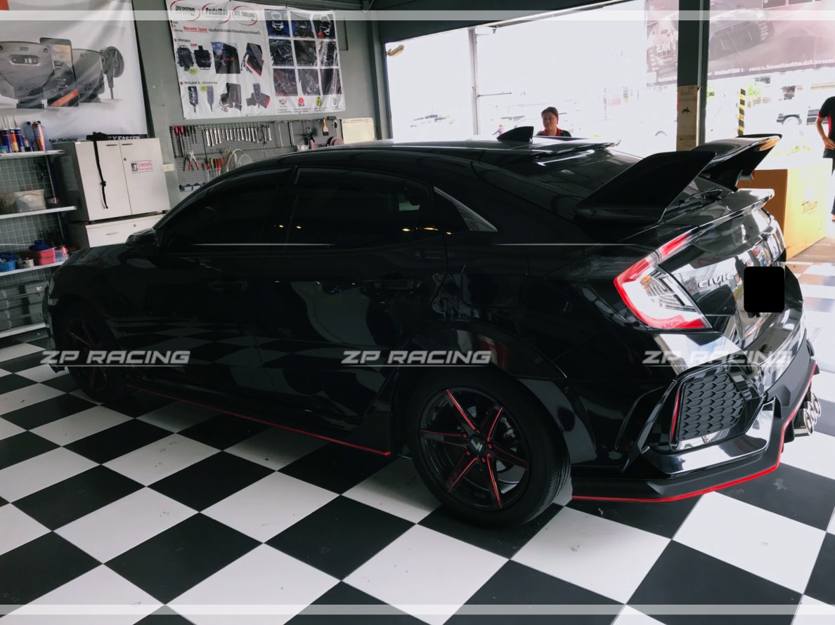 ชุดแต่ง CIVIC FK ทรง Type R 2016-18 แบบครอบทับ ประกันงานสี 1 ปี