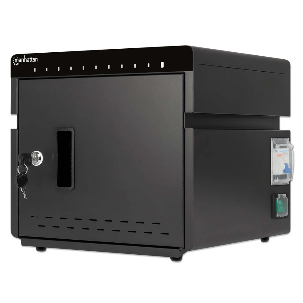 MHT-181082 ตู้ชาร์จอุปกรณ์พกพา USB-C 10 พอร์ต สำหรับเดสก์ท็อป กำลังไฟ 180 วัตต์ (18W x10)