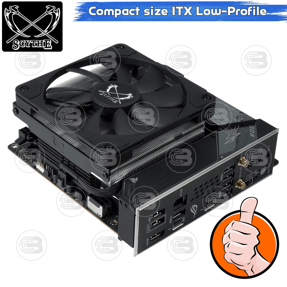 [CoolBlasterThai] SCYTHE BIG SHURIKEN 4 Low-Profile CPU Cooler with 4 Heatpipes (AM5/LGA1851 Ready)