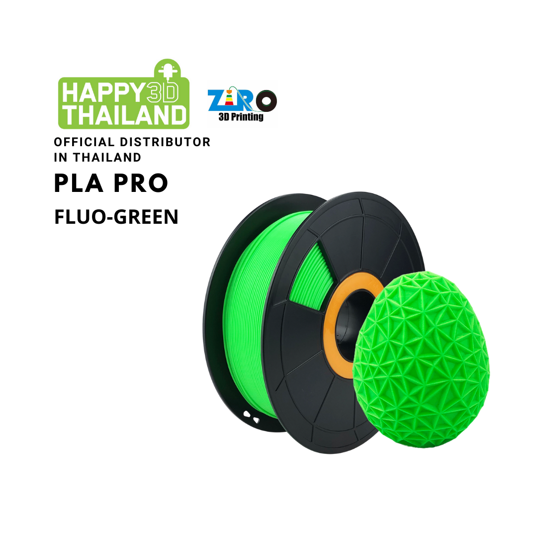 Ziro เส้นพลาสติก PLA Pro / + โปร่งแสง.12 สี Translucent & Fluorescent.1.75mm, 1kg