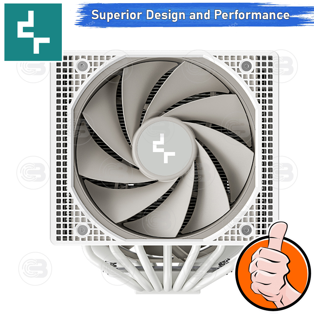 [CoolBlasterThai] DeepCool ASSASSIN IV WHITE Dual Tower CPU Cooler (LGA1700/AM5 Ready)