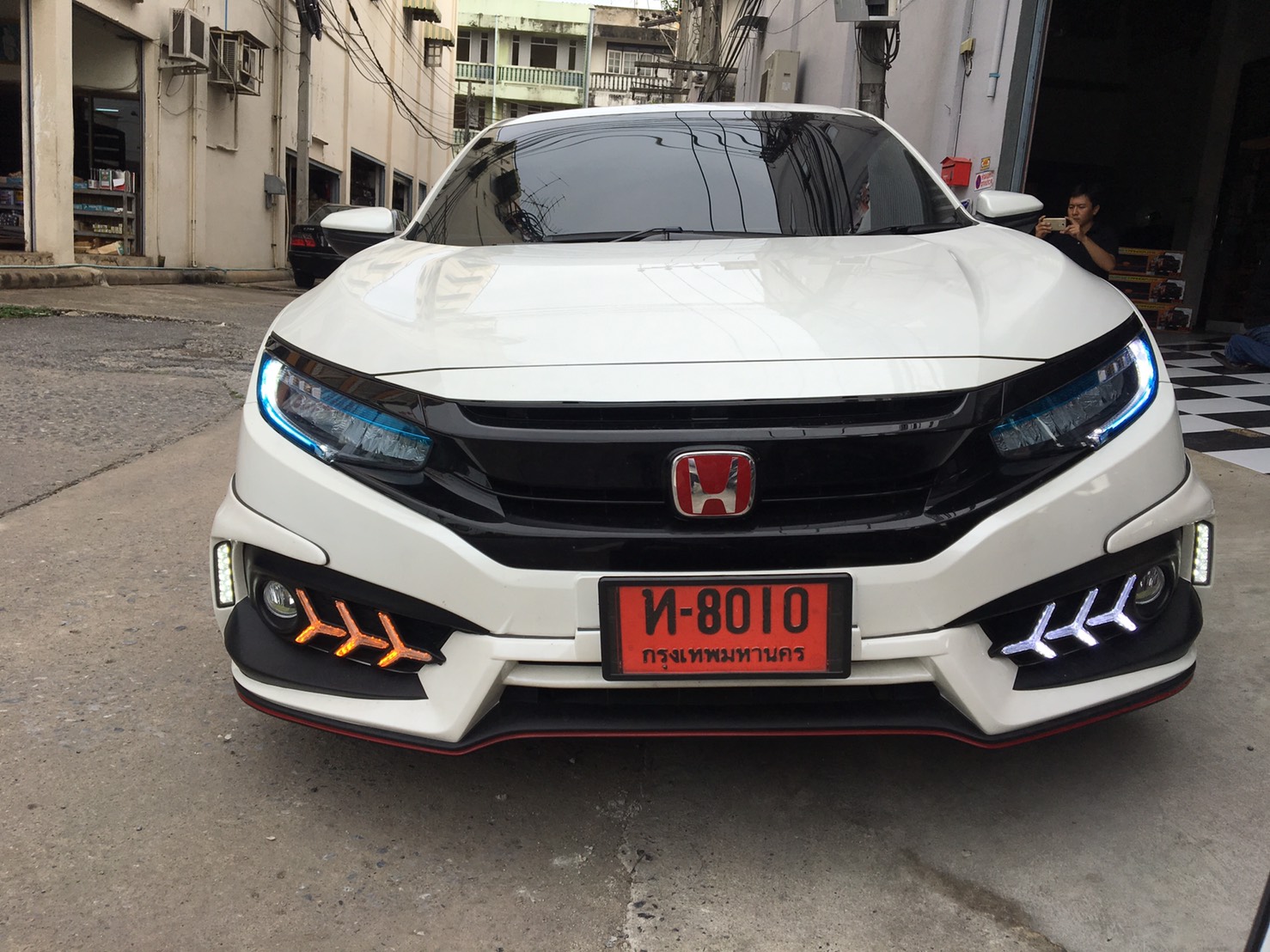 ไฟ Daylight FC 2016-2017 ก่อน MC ทรง ก้างปลา