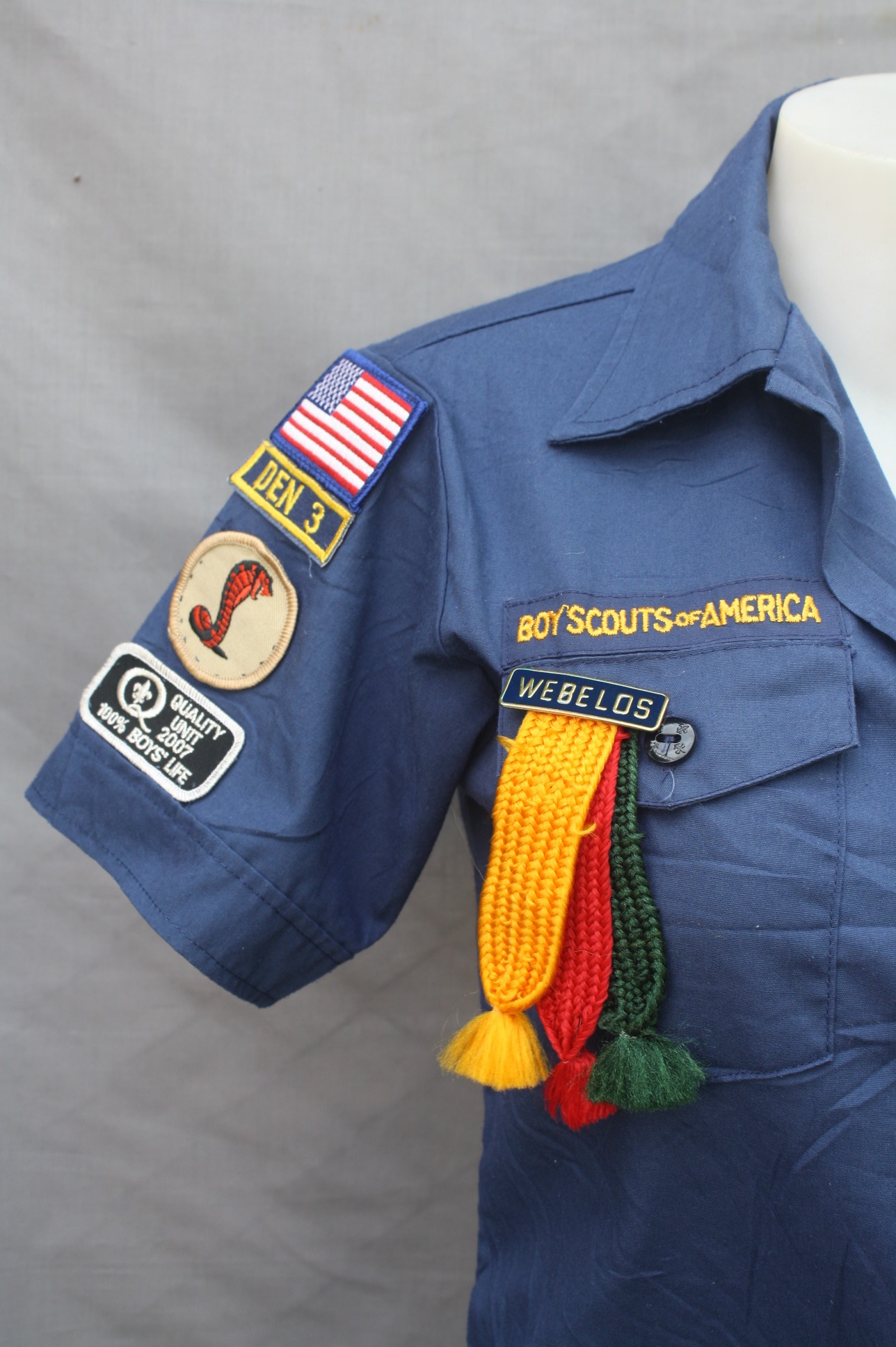 เสื้อลูกเสือสหรัฐ พร้อมอาร์ม