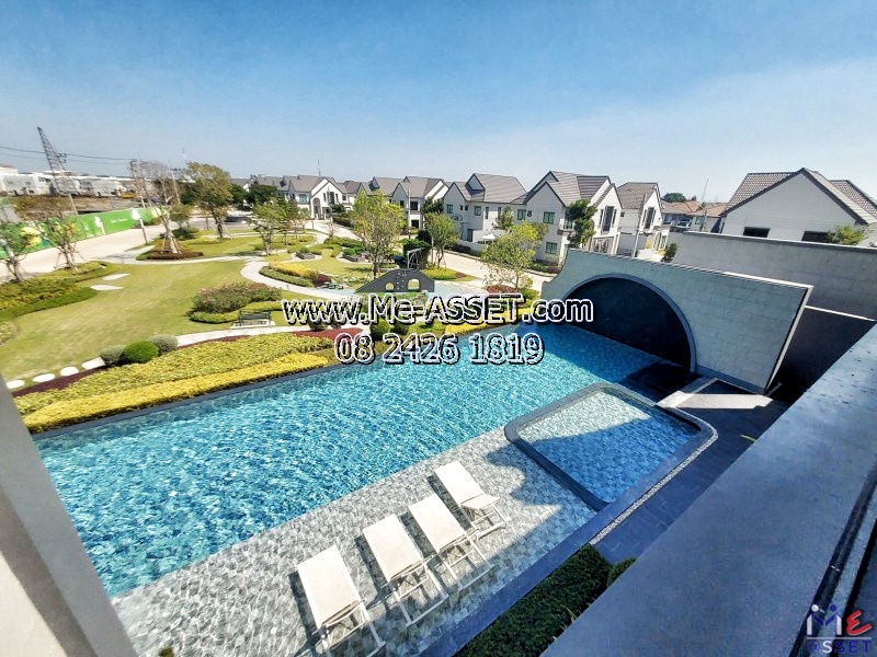 ขายบ้านเดี่ยว ย่าน บางบ่อ บางนา บางพลี เทพารักษ์ บางเสาธง : ม.สราญสิริ บางนา Saransiri Bangna : 2 ชั้น 61.4 ตร.วา